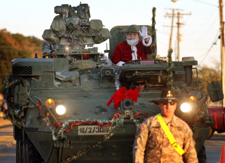 Homefront: Santa on a Stryker